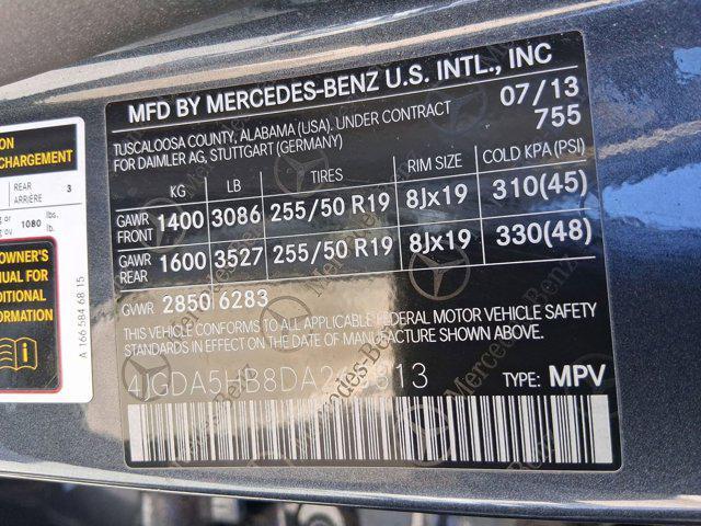 used 2013 Mercedes-Benz M-Class car, priced at $8,986