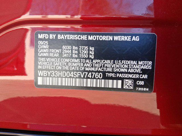 used 2025 BMW i4 Gran Coupe car, priced at $62,086