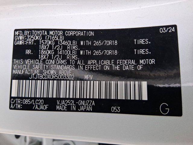 used 2024 Lexus GX 550 car, priced at $82,097