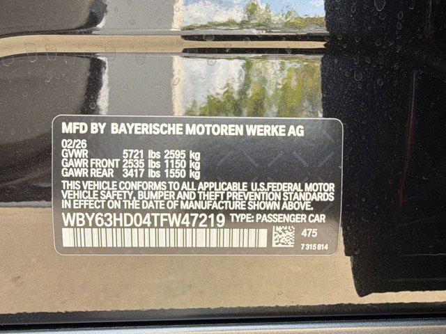 new 2026 BMW i4 Gran Coupe car, priced at $63,865