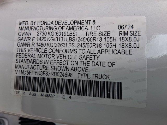 used 2024 Honda Ridgeline car, priced at $37,084