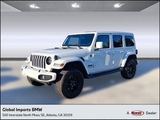 used 2022 Jeep Wrangler Unlimited car, priced at $36,596