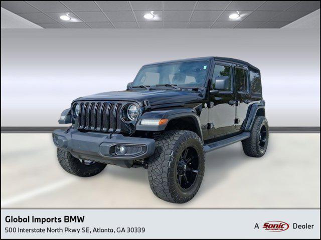 used 2020 Jeep Wrangler Unlimited car, priced at $28,897
