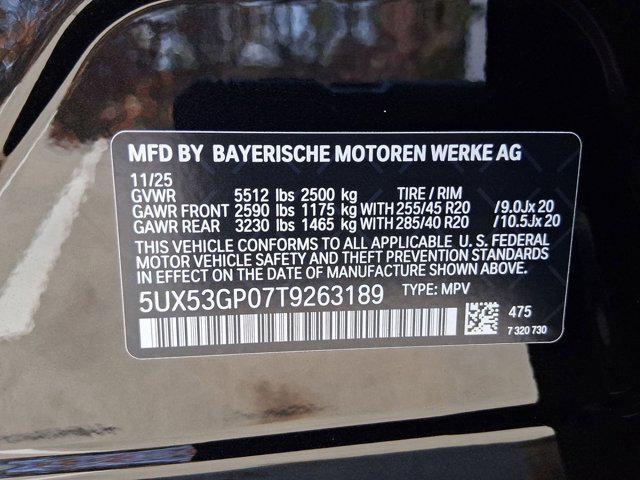 new 2026 BMW X3 car, priced at $57,875