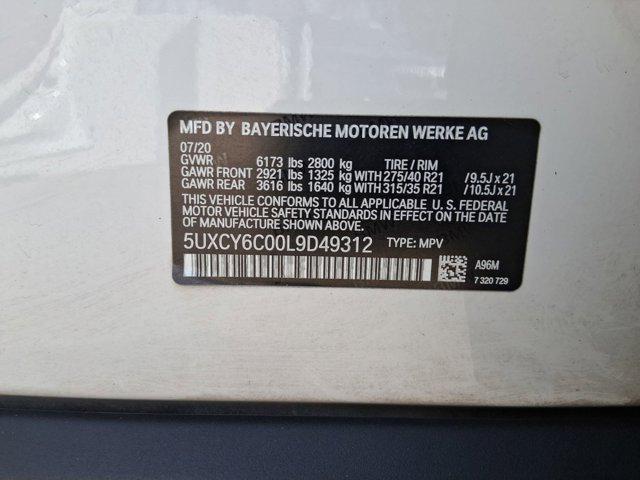 used 2020 BMW X6 car, priced at $39,597