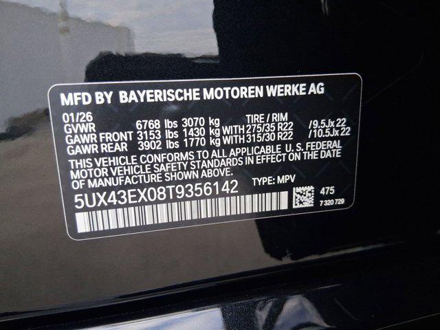 new 2026 BMW X6 car, priced at $106,400