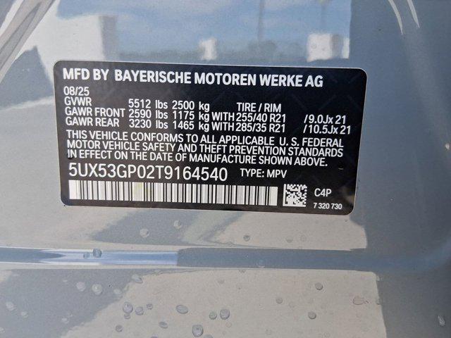 used 2026 BMW X3 car, priced at $54,900