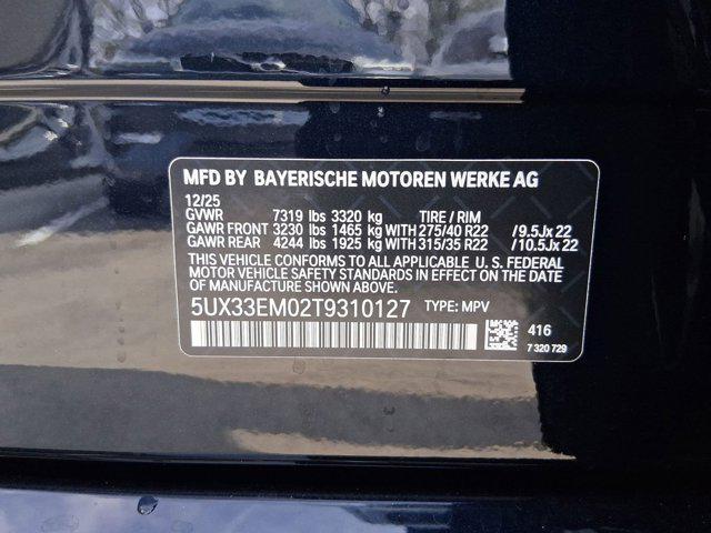 new 2026 BMW X7 car, priced at $120,935