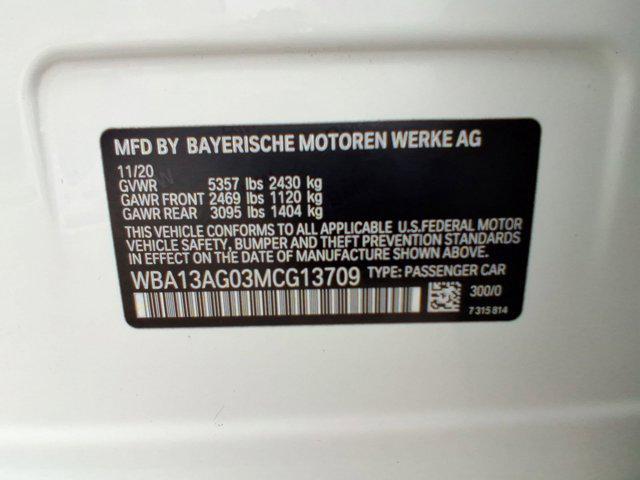 used 2021 BMW 530e car, priced at $28,597