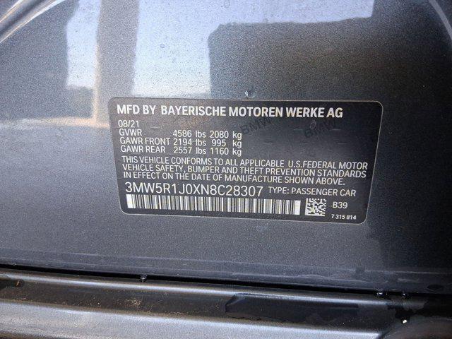 used 2022 BMW 330 car, priced at $28,997