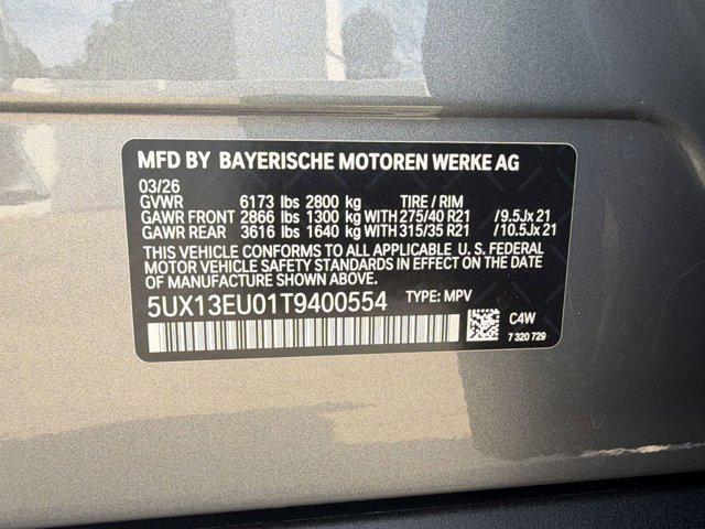 new 2026 BMW X5 car, priced at $74,950