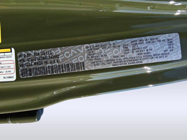 used 2022 Jeep Gladiator car, priced at $33,097