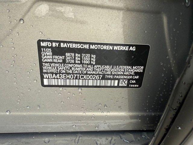 new 2026 BMW 750e car, priced at $122,290