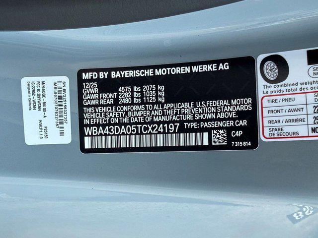 new 2026 BMW 430 car, priced at $59,650