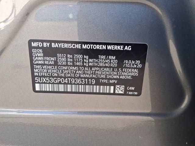 new 2026 BMW X3 car, priced at $55,650