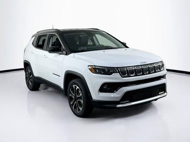 used 2022 Jeep Compass car, priced at $22,615