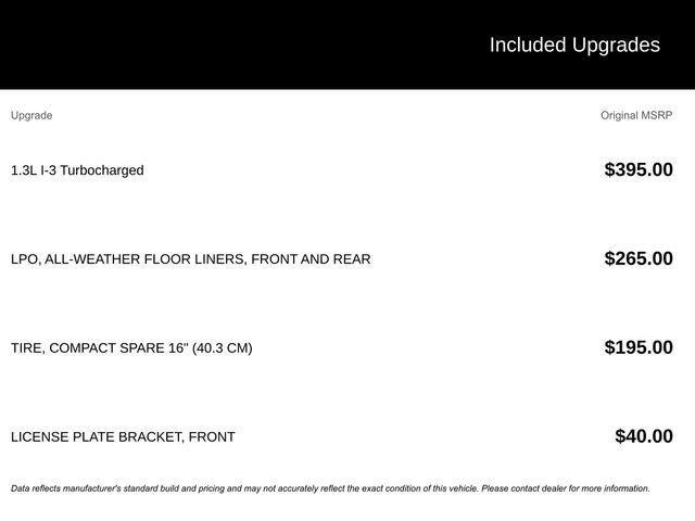 new 2026 Chevrolet TrailBlazer car, priced at $26,550