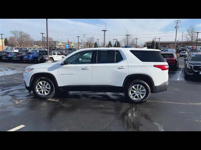 used 2020 Chevrolet Traverse car, priced at $17,788