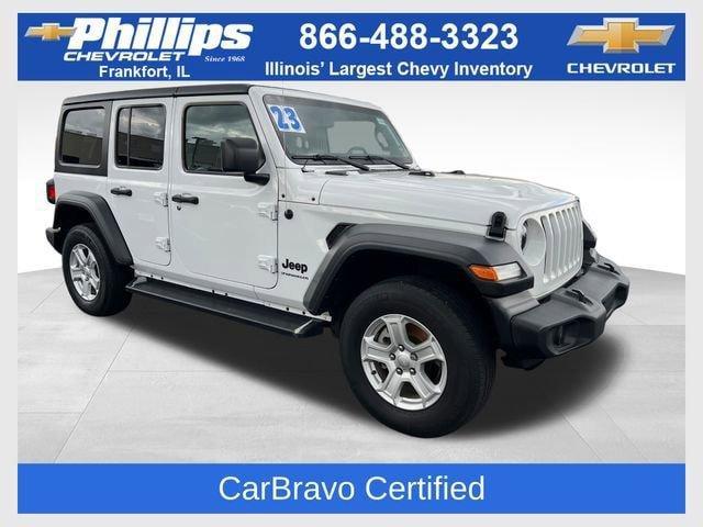 used 2023 Jeep Wrangler car, priced at $28,076