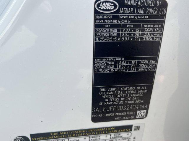 new 2025 Land Rover Defender car, priced at $78,793