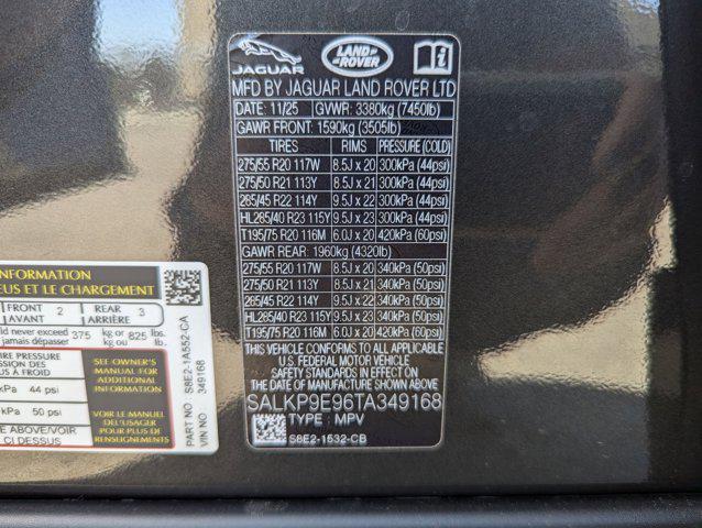 new 2026 Land Rover Range Rover car, priced at $153,451