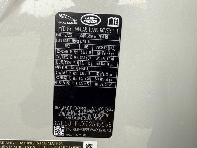 new 2026 Land Rover Defender car, priced at $88,381