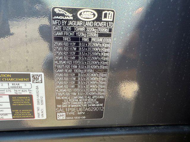 new 2026 Land Rover Range Rover Sport car, priced at $96,431