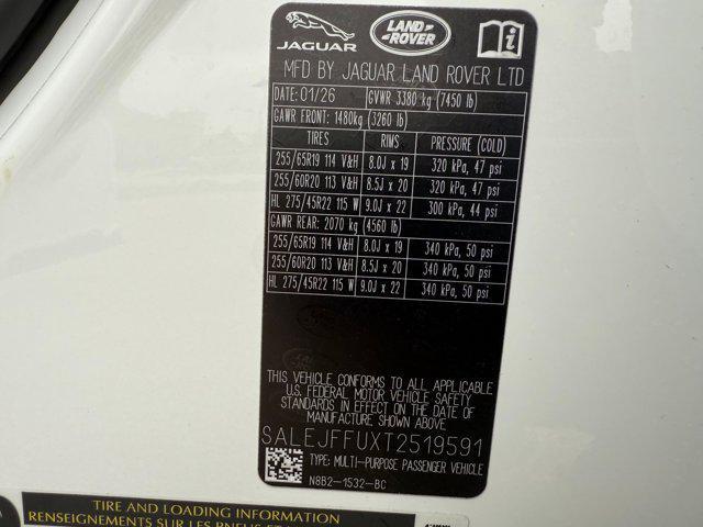 new 2026 Land Rover Defender car, priced at $87,881