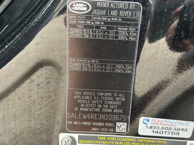 used 2022 Land Rover Defender car, priced at $65,999