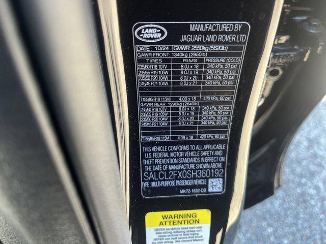 used 2025 Land Rover Discovery Sport car, priced at $49,263