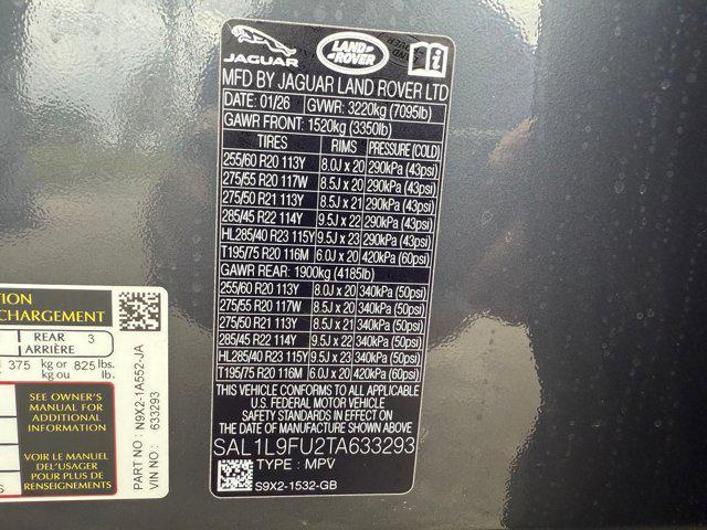 new 2026 Land Rover Range Rover Sport car, priced at $106,026