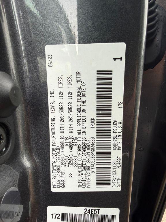 used 2023 Toyota Tundra Hybrid car, priced at $50,221