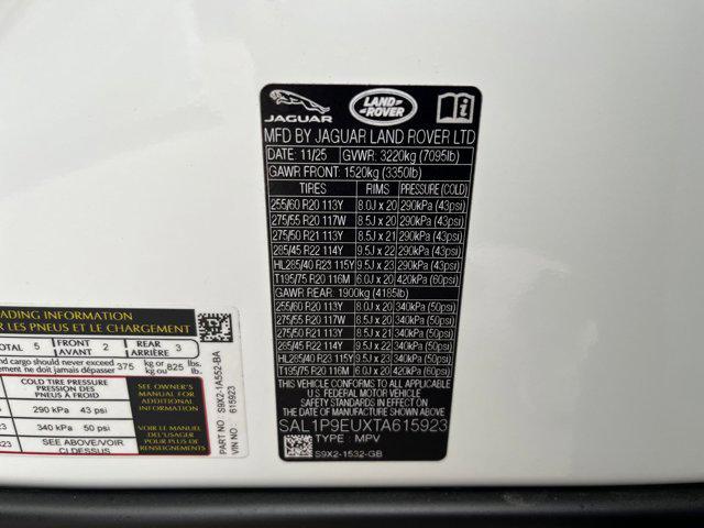 new 2026 Land Rover Range Rover Sport car, priced at $96,135