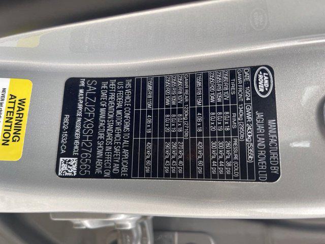 used 2025 Land Rover Range Rover Evoque car, priced at $42,580