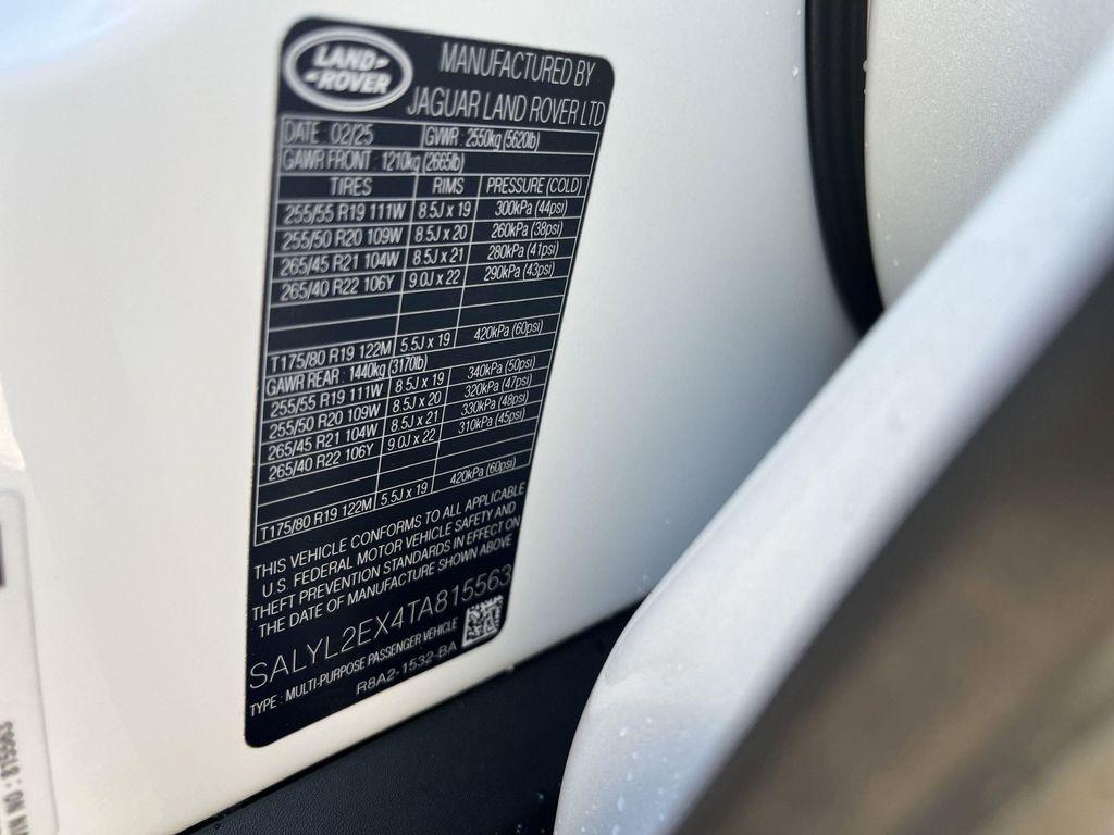 used 2026 Land Rover Range Rover Velar car, priced at $62,337