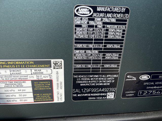 new 2025 Land Rover Range Rover Sport car, priced at $224,552