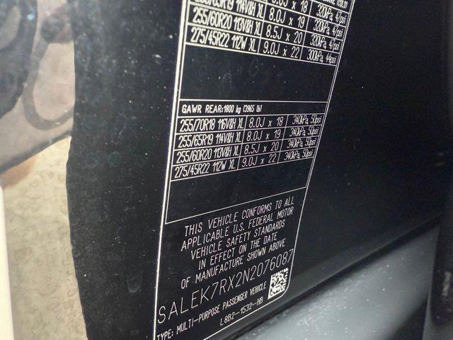 used 2022 Land Rover Defender car, priced at $43,223