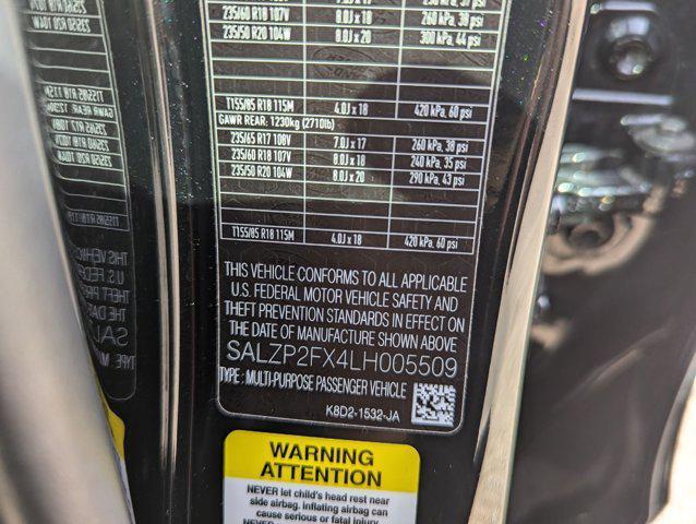 used 2020 Land Rover Range Rover Evoque car, priced at $23,698