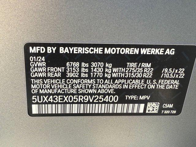 used 2024 BMW X6 car, priced at $75,224