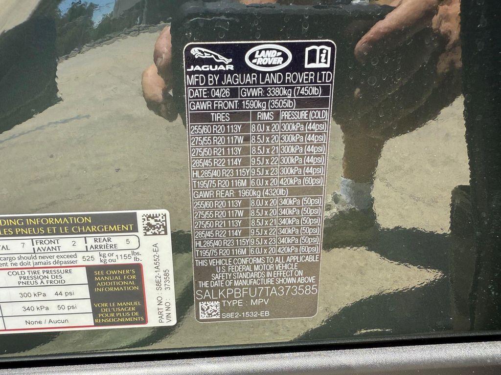 new 2026 Land Rover Range Rover car, priced at $137,160