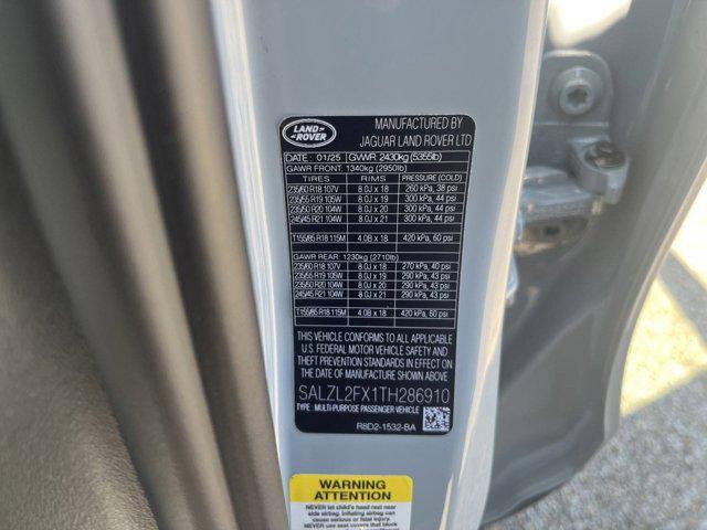 new 2026 Land Rover Range Rover Evoque car, priced at $63,464