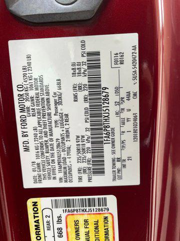 used 2018 Ford Mustang car, priced at $14,996