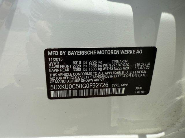 used 2016 BMW X6 car, priced at $16,724