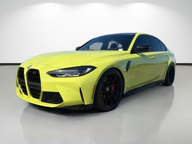used 2022 BMW M3 car, priced at $73,627