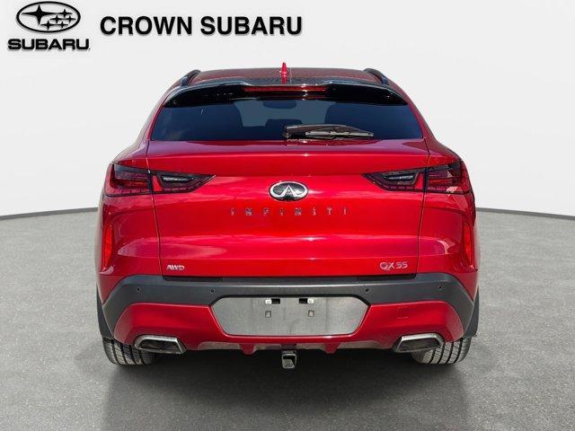 used 2023 INFINITI QX55 car, priced at $28,492