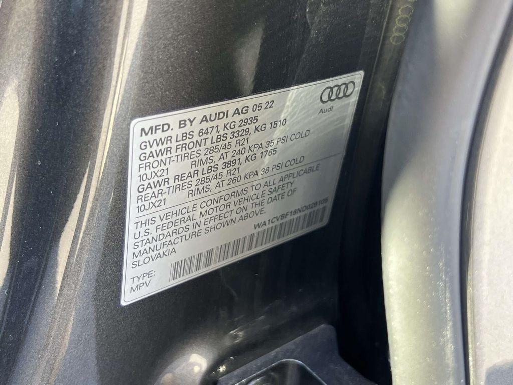 used 2022 Audi Q8 car, priced at $44,350