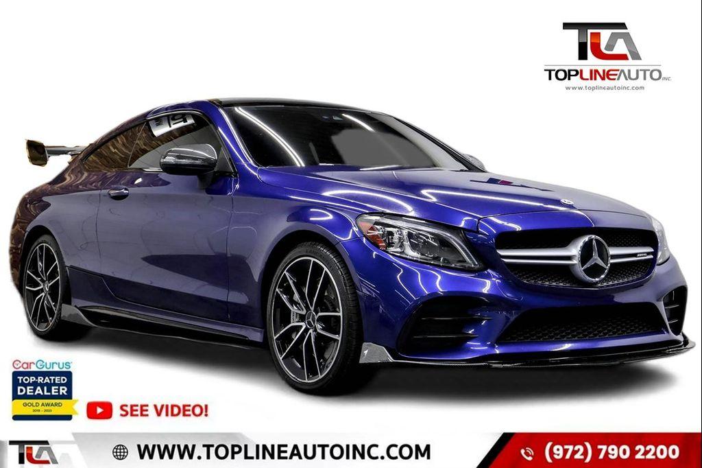 used 2020 Mercedes-Benz AMG C 43 car, priced at $31,991