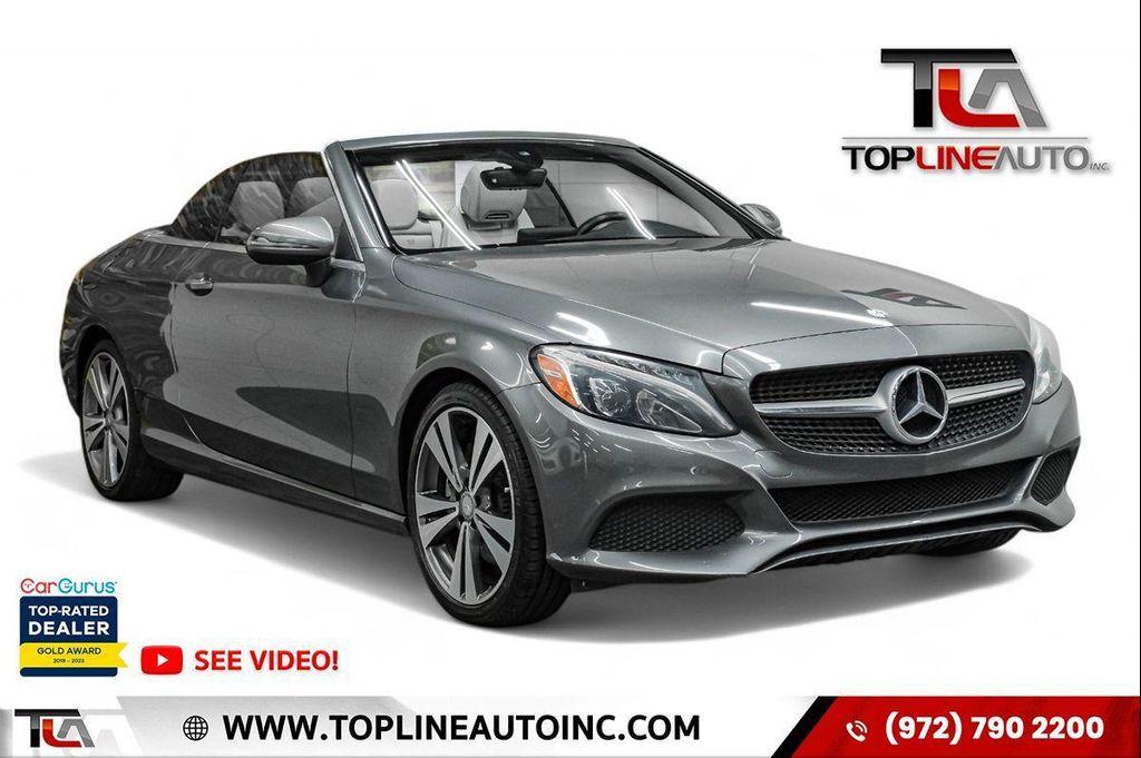 used 2017 Mercedes-Benz C-Class car, priced at $19,993