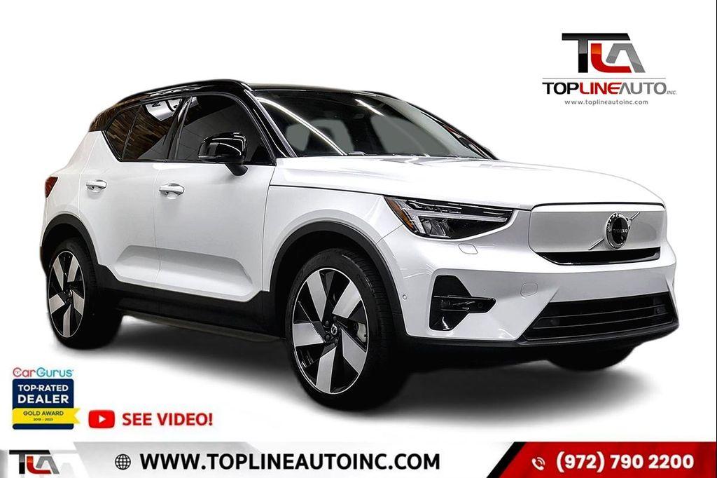 used 2023 Volvo XC40 Recharge Pure Electric car, priced at $30,992