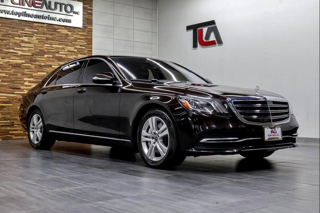 used 2018 Mercedes-Benz S-Class car, priced at $30,991